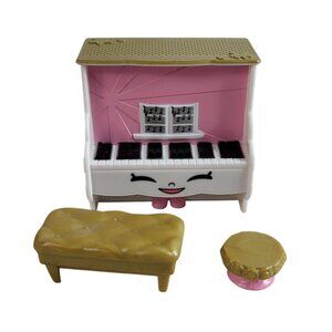 Shopkins Fashion Spree Ballet Collection Playful Piano Stool Bench 3 Pieces S3